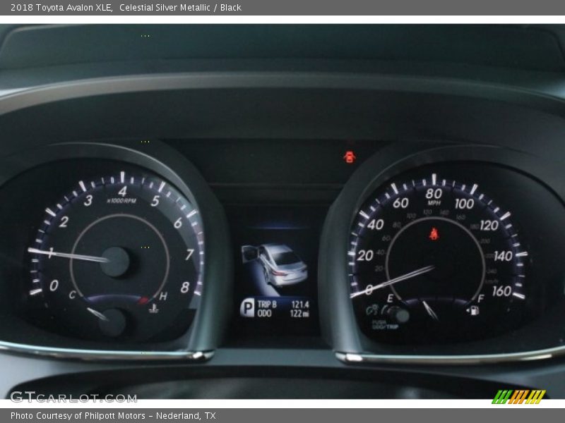 Celestial Silver Metallic / Black 2018 Toyota Avalon XLE