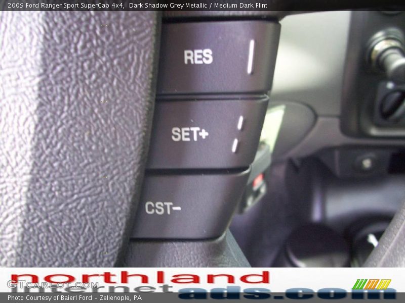 Dark Shadow Grey Metallic / Medium Dark Flint 2009 Ford Ranger Sport SuperCab 4x4
