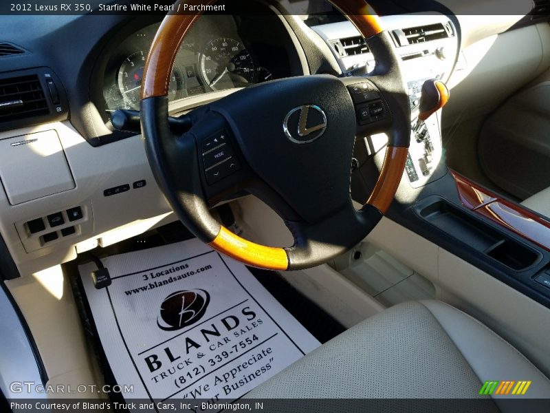 Starfire White Pearl / Parchment 2012 Lexus RX 350
