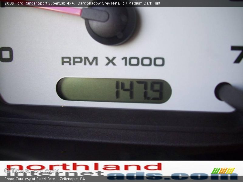 Dark Shadow Grey Metallic / Medium Dark Flint 2009 Ford Ranger Sport SuperCab 4x4