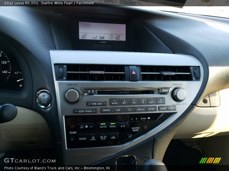 Starfire White Pearl / Parchment 2012 Lexus RX 350