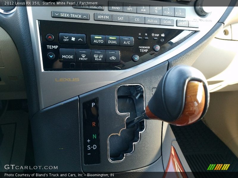 Starfire White Pearl / Parchment 2012 Lexus RX 350