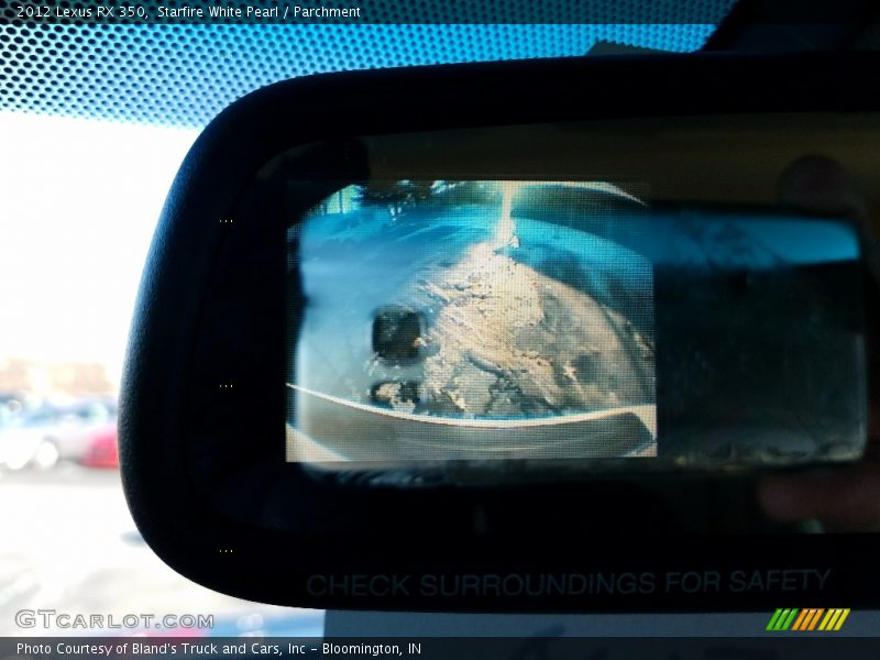 Starfire White Pearl / Parchment 2012 Lexus RX 350