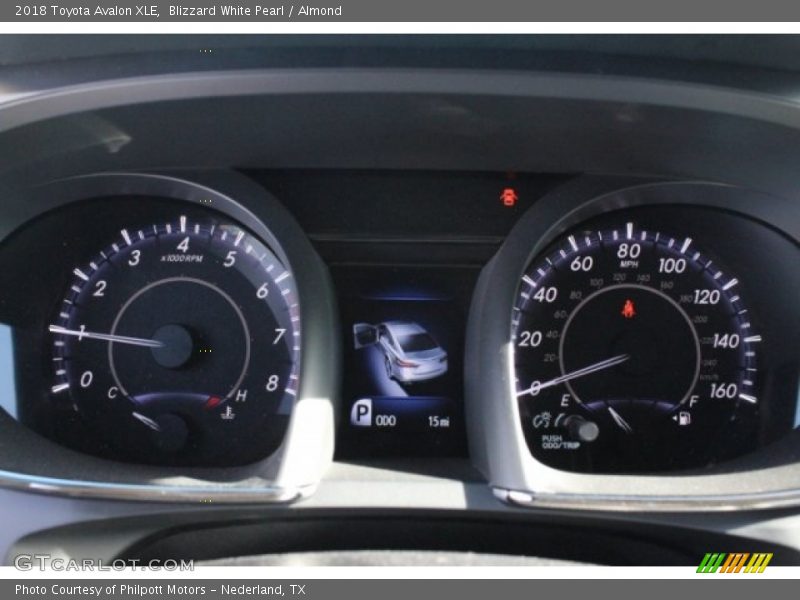 Blizzard White Pearl / Almond 2018 Toyota Avalon XLE