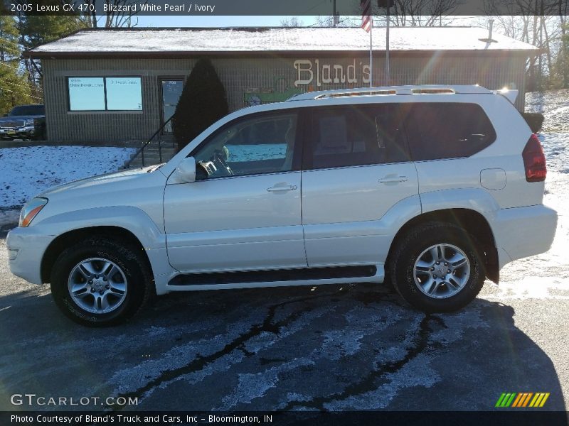 Blizzard White Pearl / Ivory 2005 Lexus GX 470