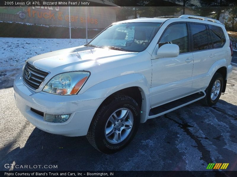 Blizzard White Pearl / Ivory 2005 Lexus GX 470