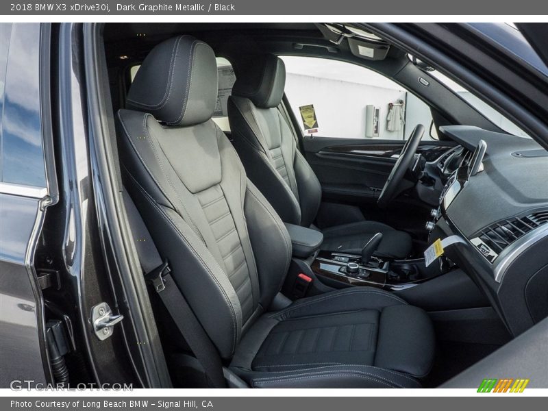Dark Graphite Metallic / Black 2018 BMW X3 xDrive30i
