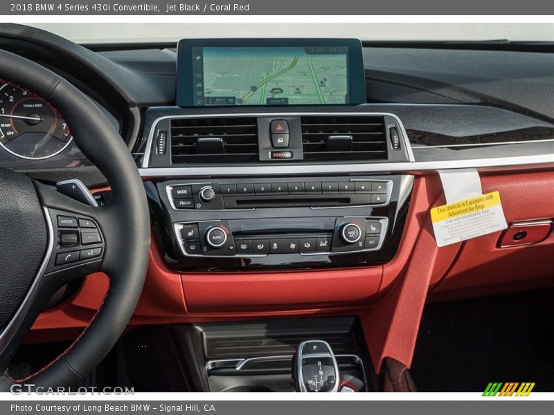 Dashboard of 2018 4 Series 430i Convertible
