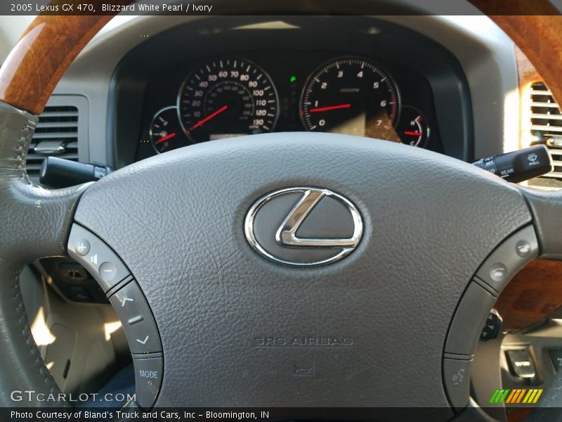 Blizzard White Pearl / Ivory 2005 Lexus GX 470