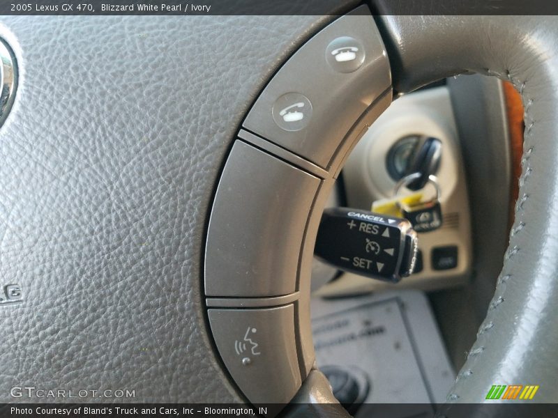Blizzard White Pearl / Ivory 2005 Lexus GX 470