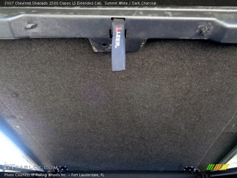 Summit White / Dark Charcoal 2007 Chevrolet Silverado 1500 Classic LS Extended Cab