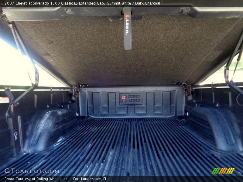Summit White / Dark Charcoal 2007 Chevrolet Silverado 1500 Classic LS Extended Cab