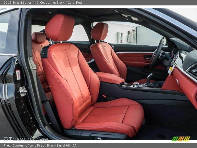  2018 4 Series 440i Coupe Coral Red Interior