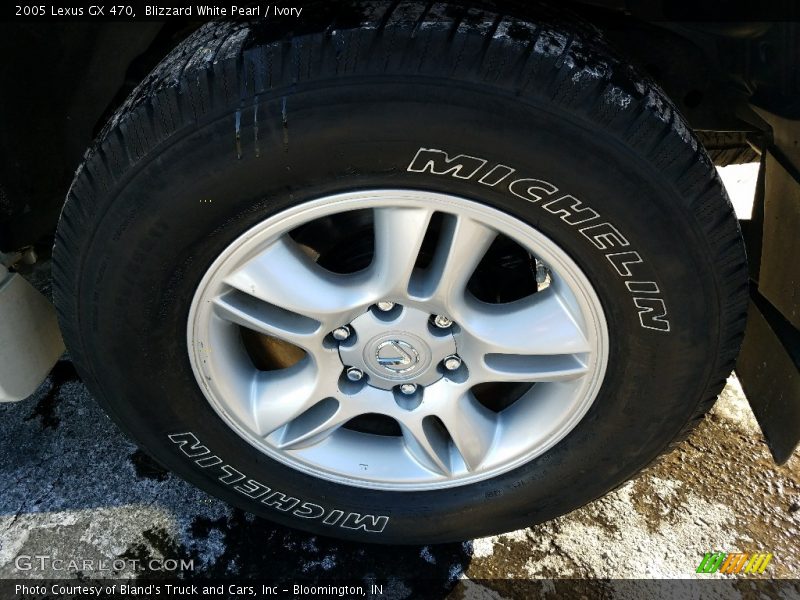 Blizzard White Pearl / Ivory 2005 Lexus GX 470