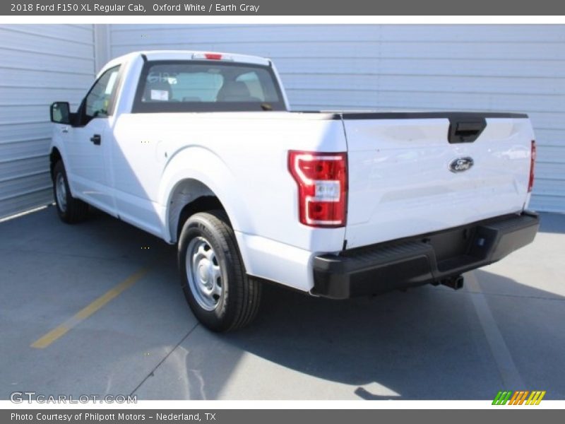 Oxford White / Earth Gray 2018 Ford F150 XL Regular Cab