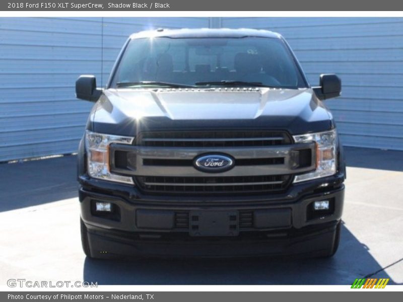 Shadow Black / Black 2018 Ford F150 XLT SuperCrew
