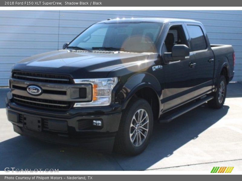 Shadow Black / Black 2018 Ford F150 XLT SuperCrew
