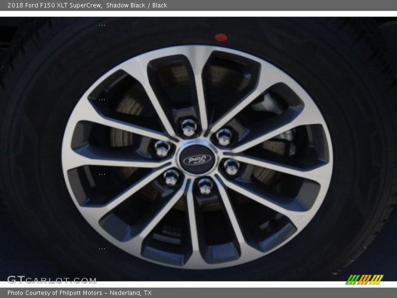 Shadow Black / Black 2018 Ford F150 XLT SuperCrew
