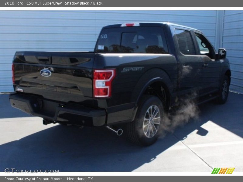 Shadow Black / Black 2018 Ford F150 XLT SuperCrew