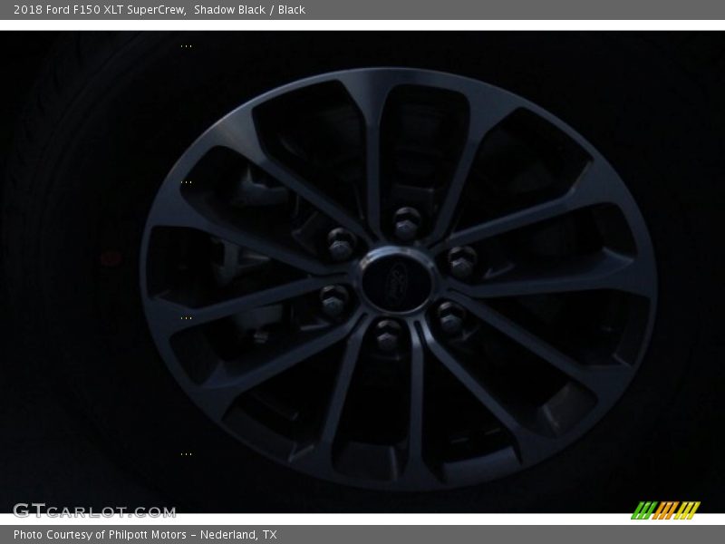 Shadow Black / Black 2018 Ford F150 XLT SuperCrew