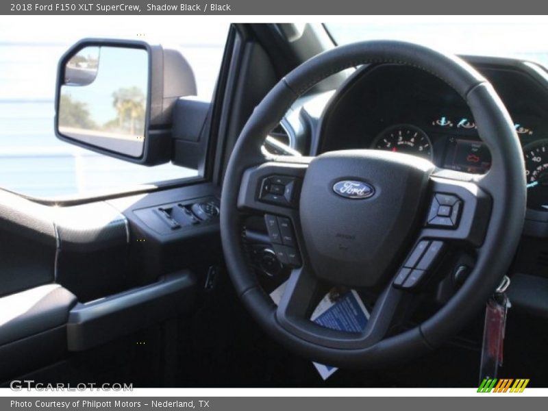 Shadow Black / Black 2018 Ford F150 XLT SuperCrew
