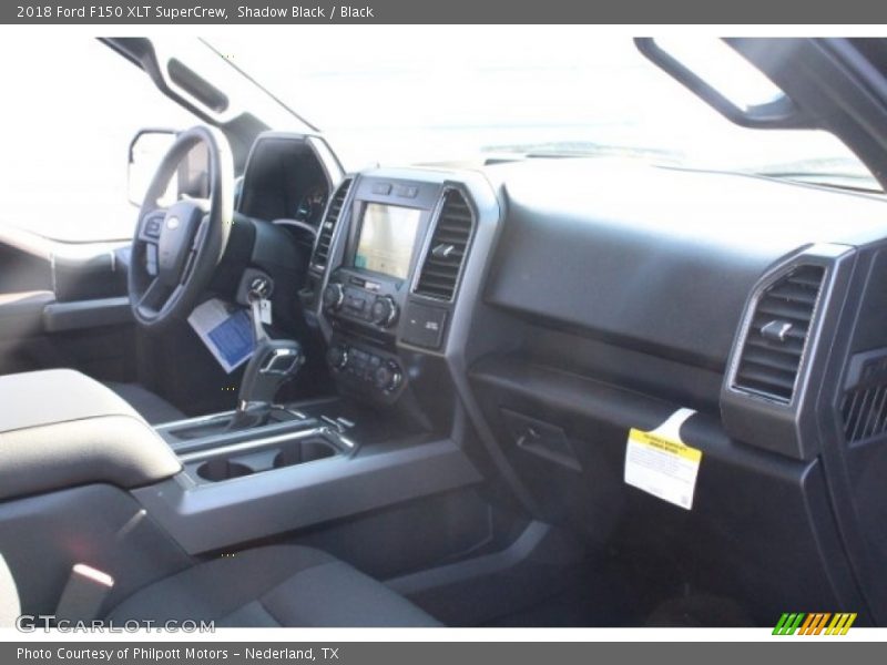 Shadow Black / Black 2018 Ford F150 XLT SuperCrew