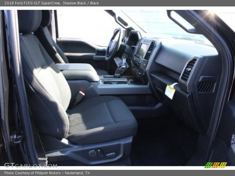 Shadow Black / Black 2018 Ford F150 XLT SuperCrew