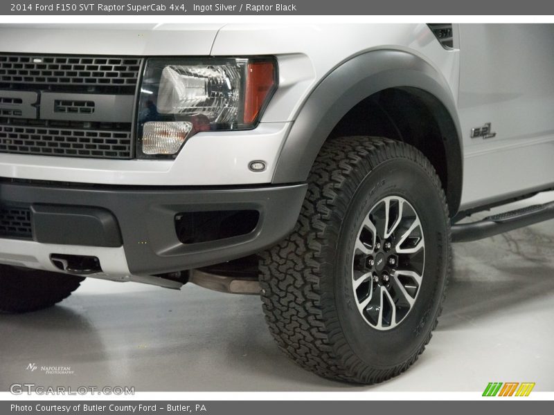 Ingot Silver / Raptor Black 2014 Ford F150 SVT Raptor SuperCab 4x4