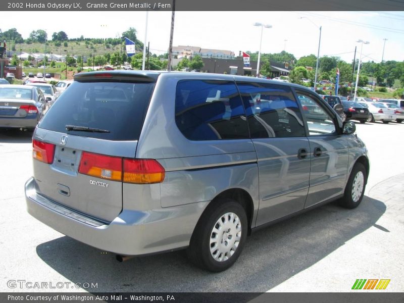 Granite Green Metallic / Fern 2002 Honda Odyssey LX