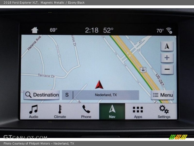 Magnetic Metallic / Ebony Black 2018 Ford Explorer XLT