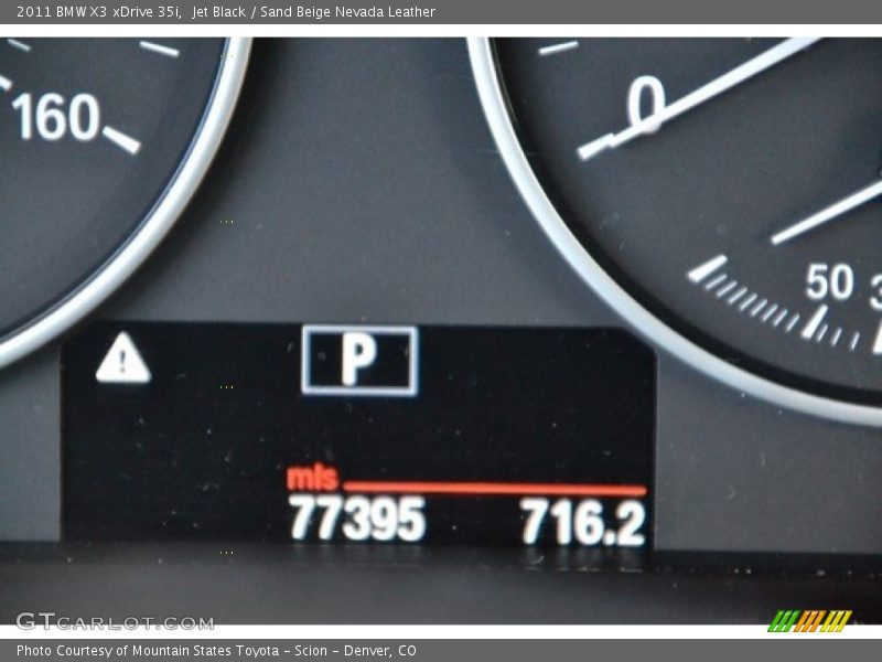 Jet Black / Sand Beige Nevada Leather 2011 BMW X3 xDrive 35i