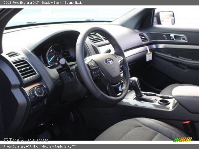 Shadow Black / Ebony Black 2018 Ford Explorer XLT