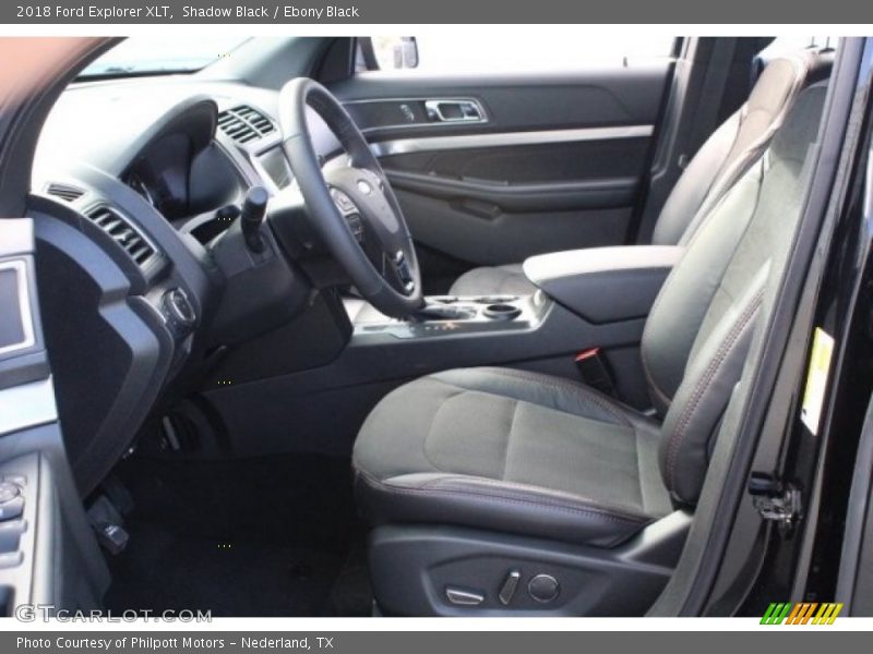 Shadow Black / Ebony Black 2018 Ford Explorer XLT