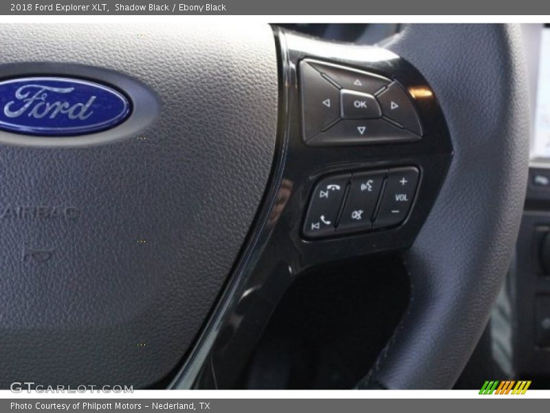 Shadow Black / Ebony Black 2018 Ford Explorer XLT