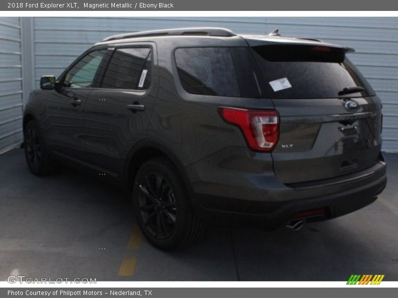 Magnetic Metallic / Ebony Black 2018 Ford Explorer XLT