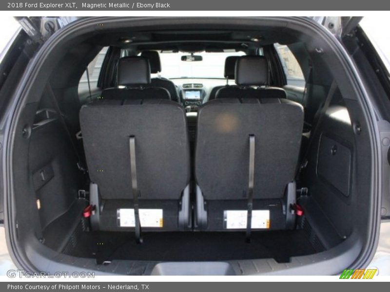 Magnetic Metallic / Ebony Black 2018 Ford Explorer XLT