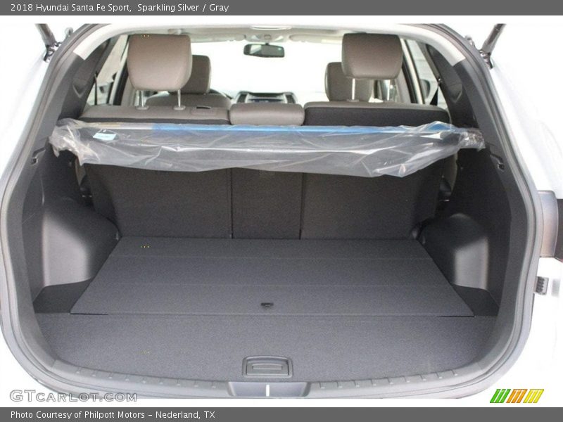 Sparkling Silver / Gray 2018 Hyundai Santa Fe Sport