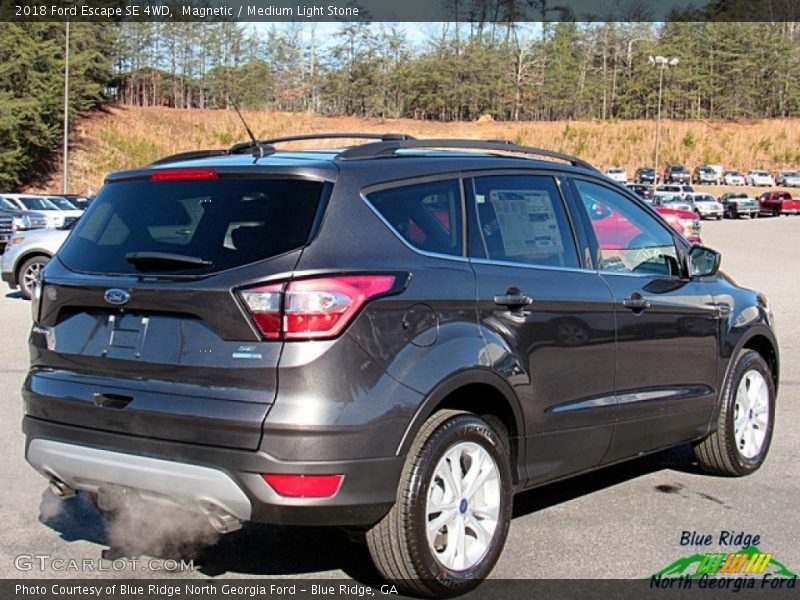 Magnetic / Medium Light Stone 2018 Ford Escape SE 4WD