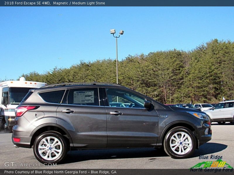 Magnetic / Medium Light Stone 2018 Ford Escape SE 4WD