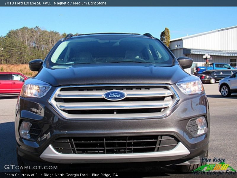 Magnetic / Medium Light Stone 2018 Ford Escape SE 4WD