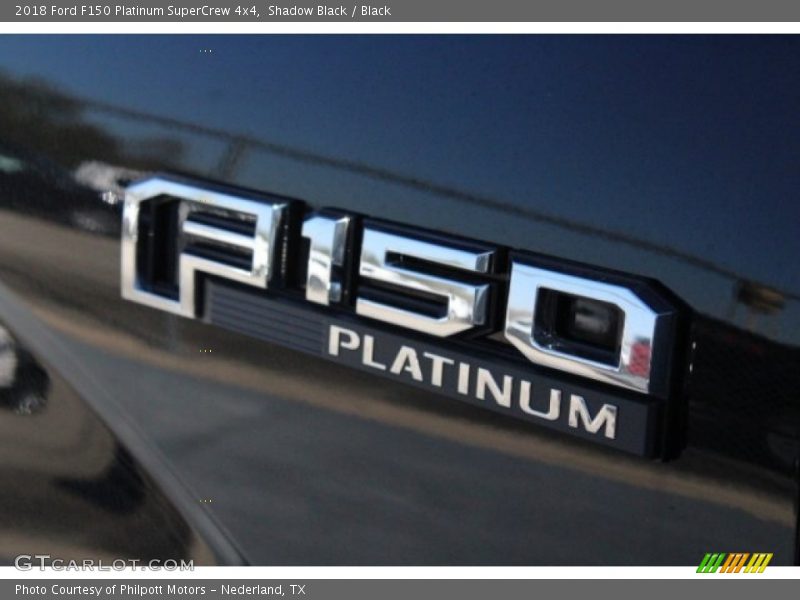  2018 F150 Platinum SuperCrew 4x4 Logo