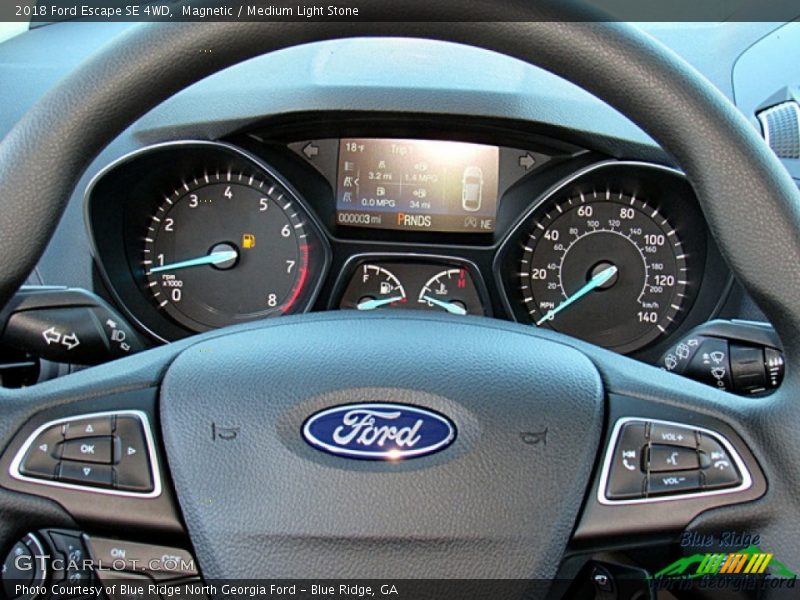 Magnetic / Medium Light Stone 2018 Ford Escape SE 4WD