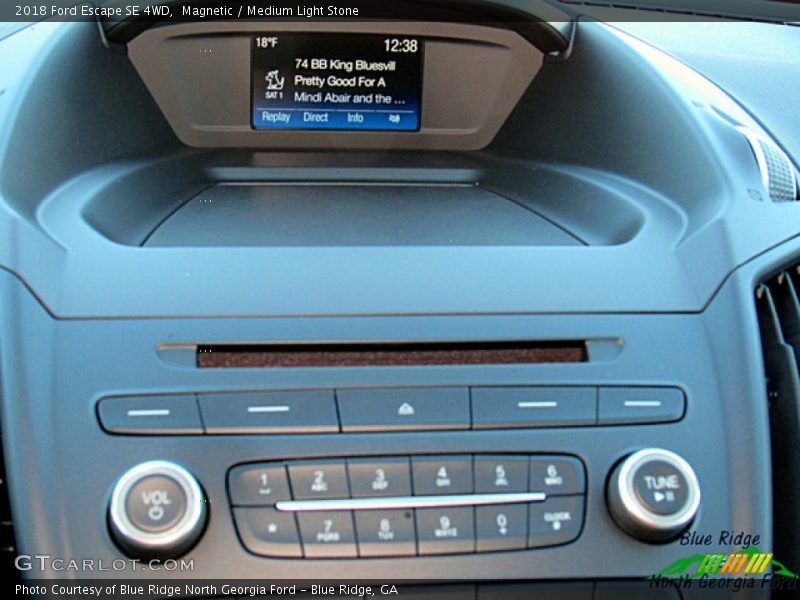 Magnetic / Medium Light Stone 2018 Ford Escape SE 4WD