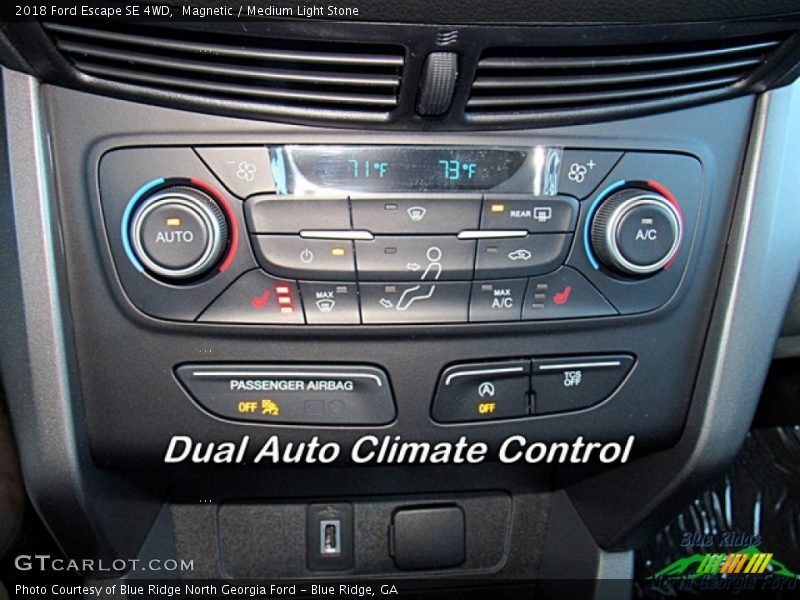 Magnetic / Medium Light Stone 2018 Ford Escape SE 4WD