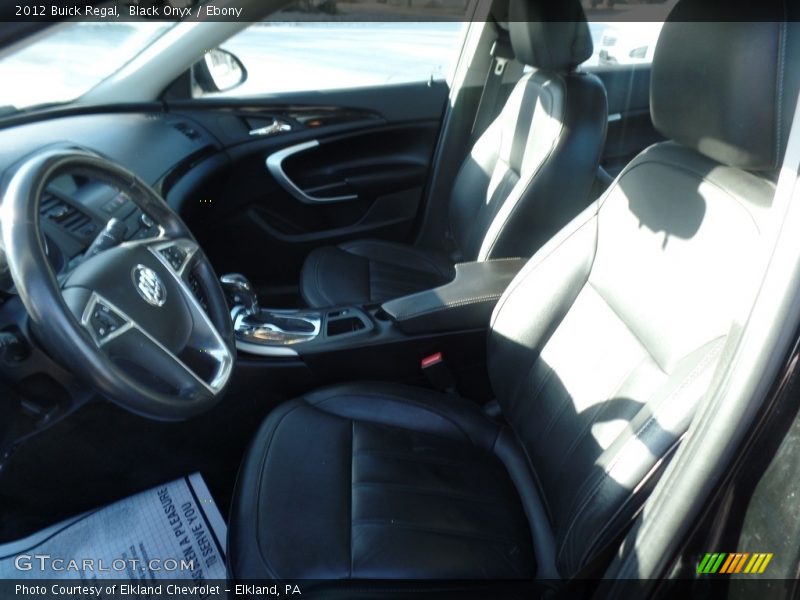 Black Onyx / Ebony 2012 Buick Regal