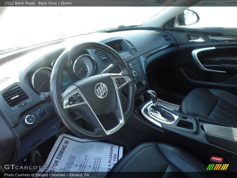 Black Onyx / Ebony 2012 Buick Regal