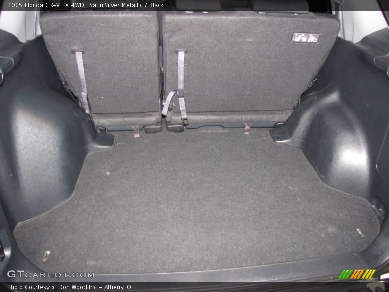 Satin Silver Metallic / Black 2005 Honda CR-V LX 4WD