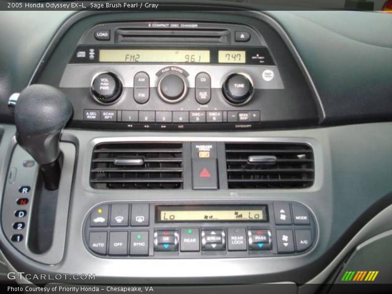 Sage Brush Pearl / Gray 2005 Honda Odyssey EX-L