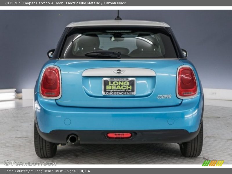 Electric Blue Metallic / Carbon Black 2015 Mini Cooper Hardtop 4 Door