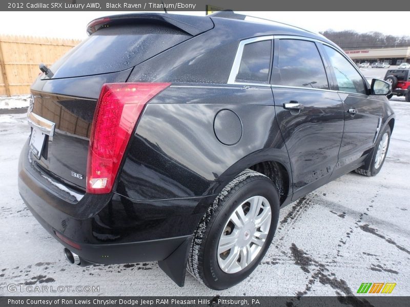 Black Raven / Titanium/Ebony 2012 Cadillac SRX Luxury AWD